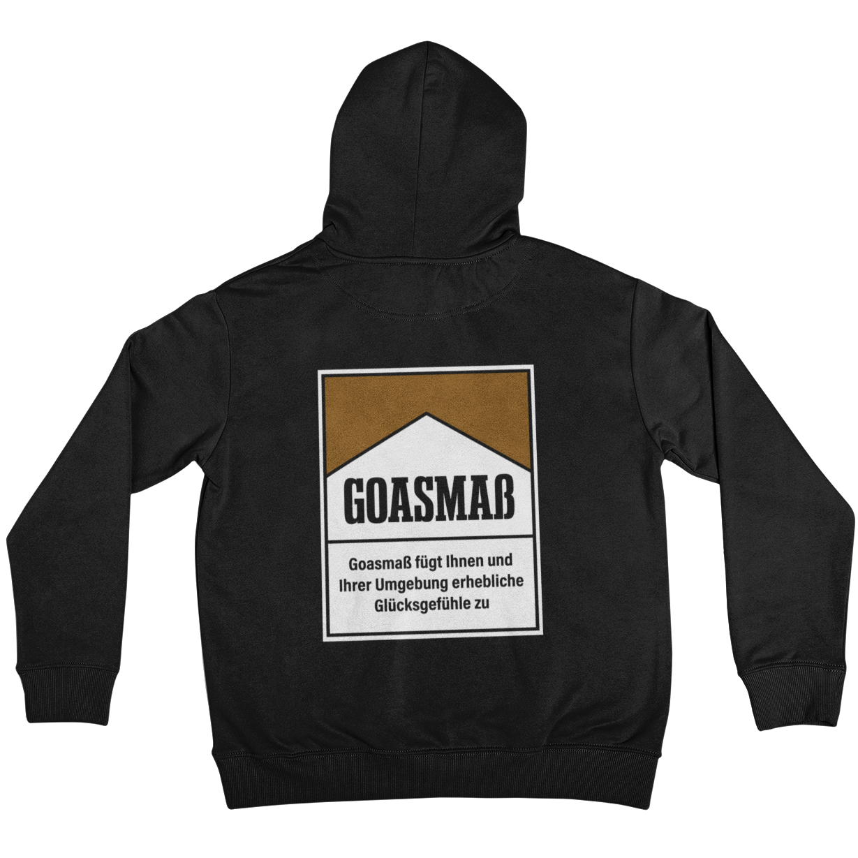 Zigarettenschachtel Goaßmass  Backprint | Hoodie