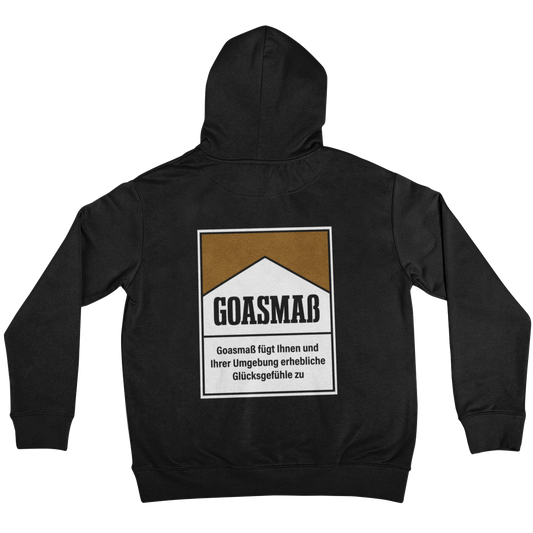Zigarettenschachtel Goaßmass  Backprint | Hoodie