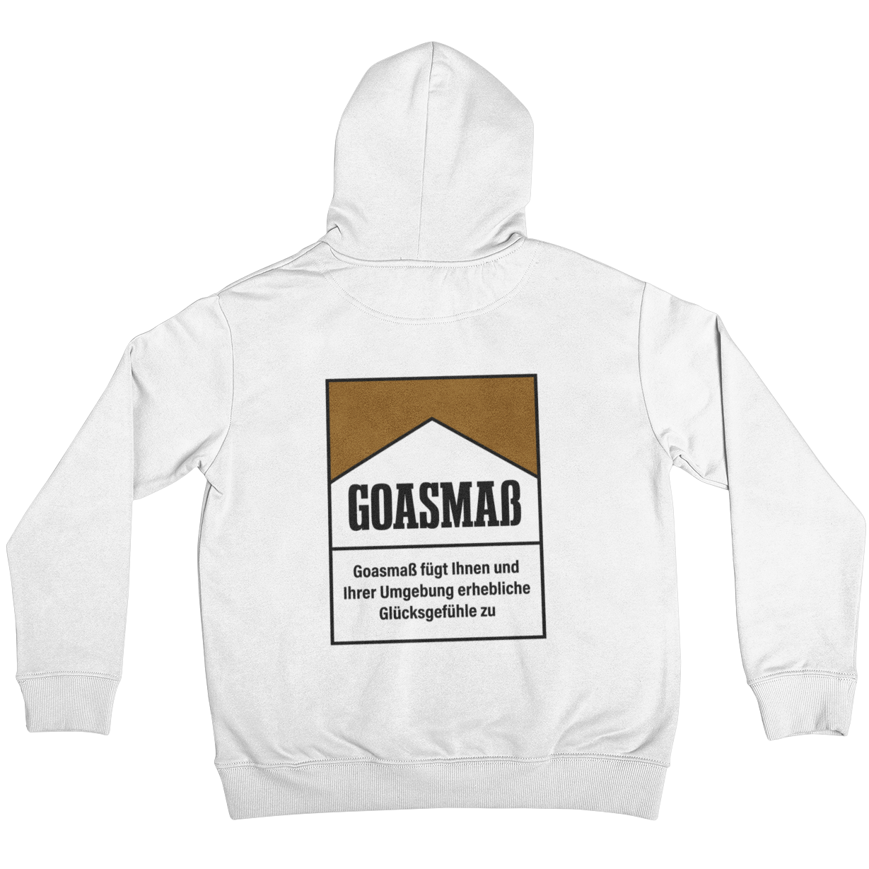 Zigarettenschachtel Goaßmass  Backprint | Hoodie