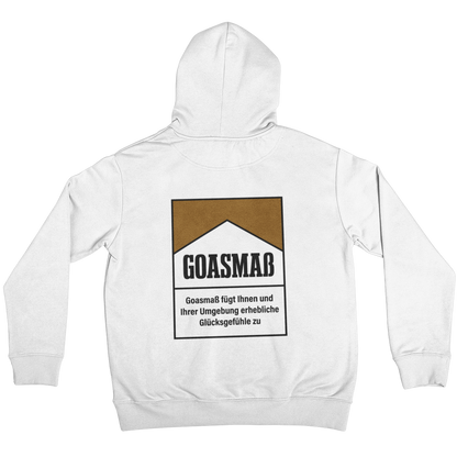 Zigarettenschachtel Goaßmass  Backprint | Hoodie