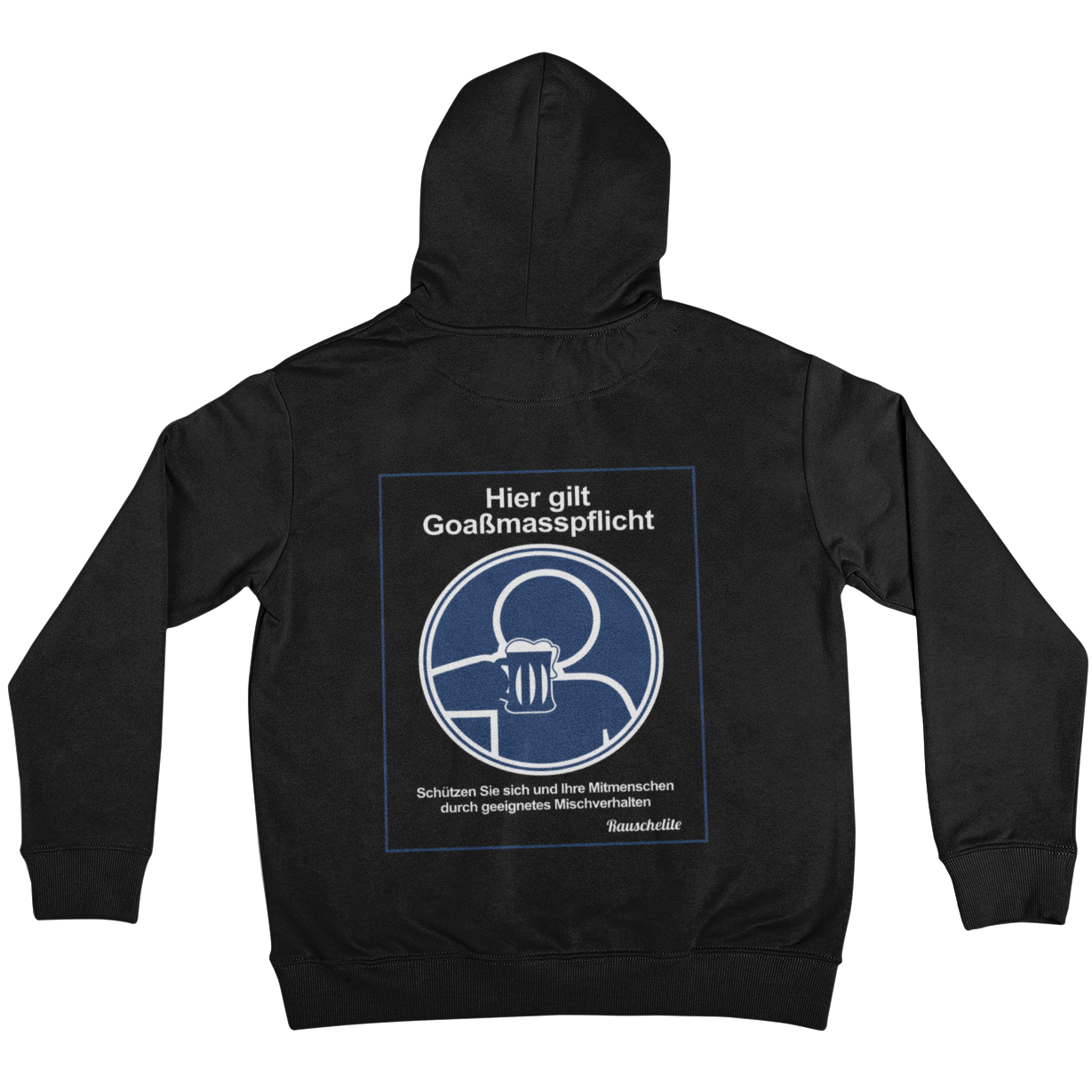 Goaßmasspflicht Backprint | Unisex Hoodie