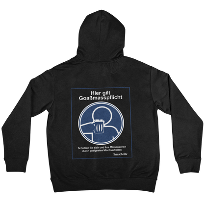 Goaßmasspflicht Backprint | Unisex Hoodie