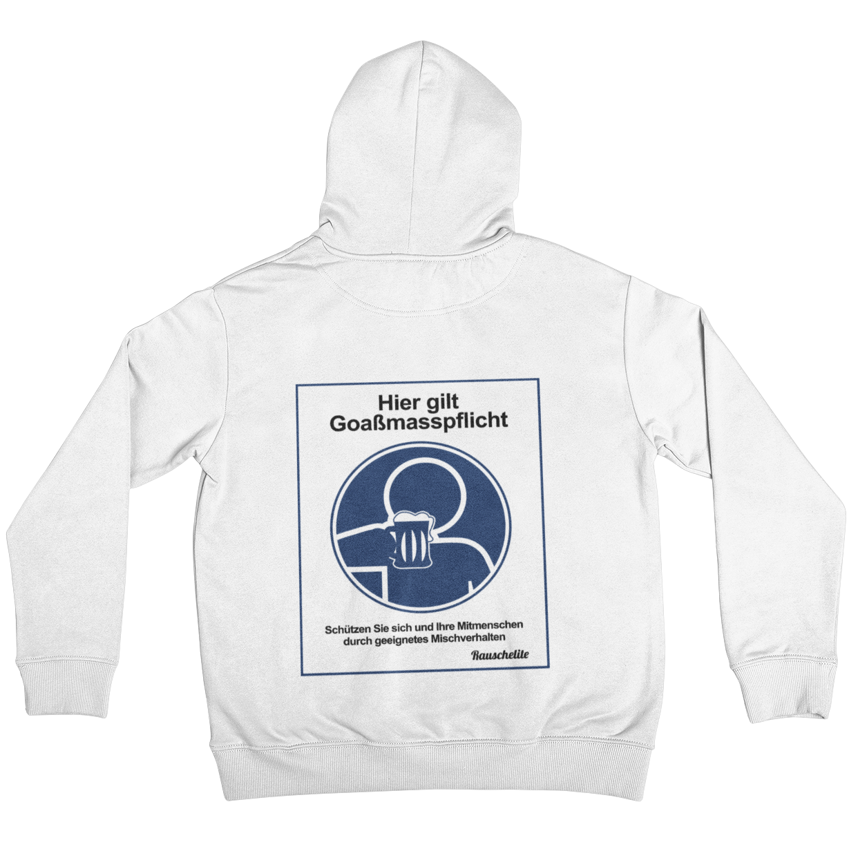 Goaßmasspflicht Backprint | Unisex Hoodie