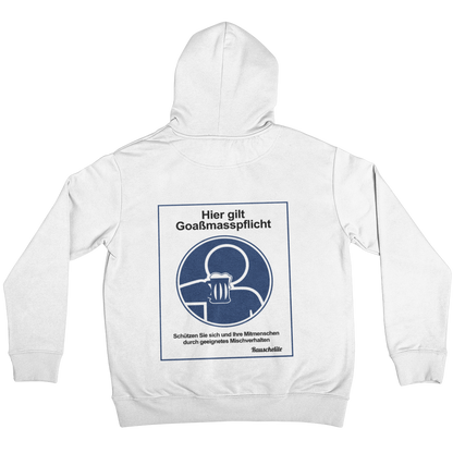 Goaßmasspflicht Backprint | Unisex Hoodie