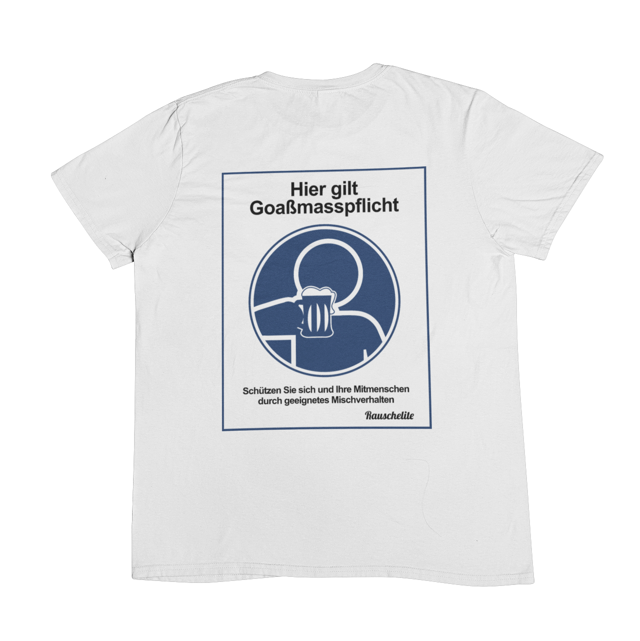 Goaßmasspflicht Backprint | Unisex Shirt
