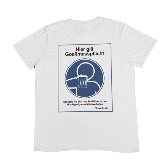 Goaßmasspflicht Backprint | Unisex Shirt
