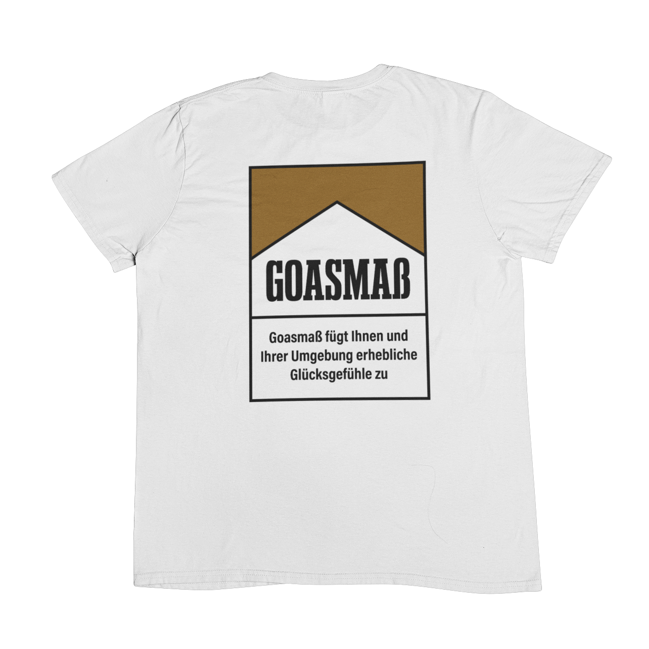 Zigarettenschachtel Backprint  | Unisex Shirt
