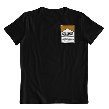 Zigarettenschachtel Goaßmass Brustprint |  Unisex Shirt