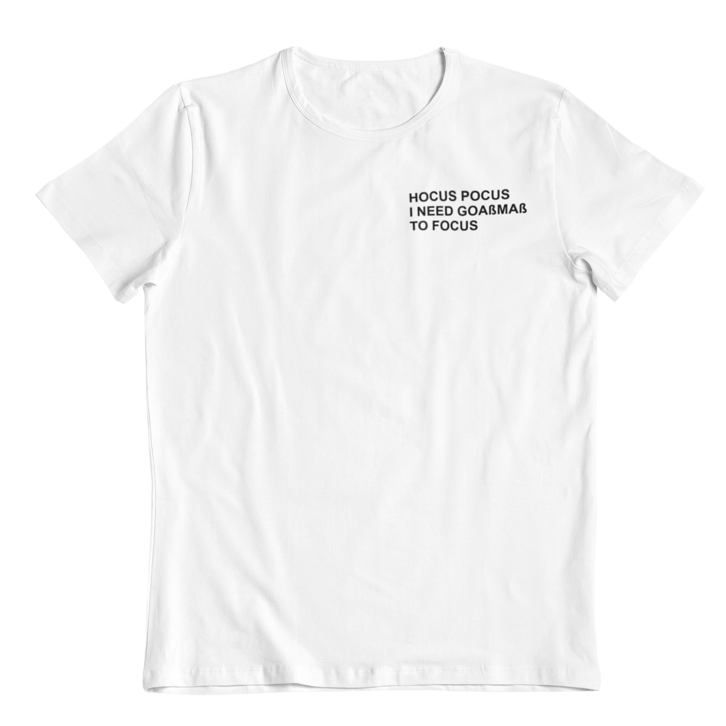 Goaßmaß to Focus Brustprint  | Unisex Shirt