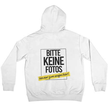 Keine Fotos | Unisex Hoodie  Backprint