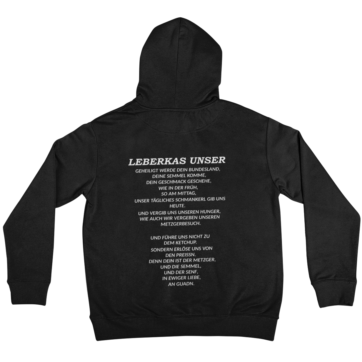 Leberkas Unser Backprint | Unisex Shirt