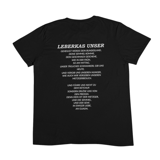 Leberkas Unser  Backprint | Unisex Shirt