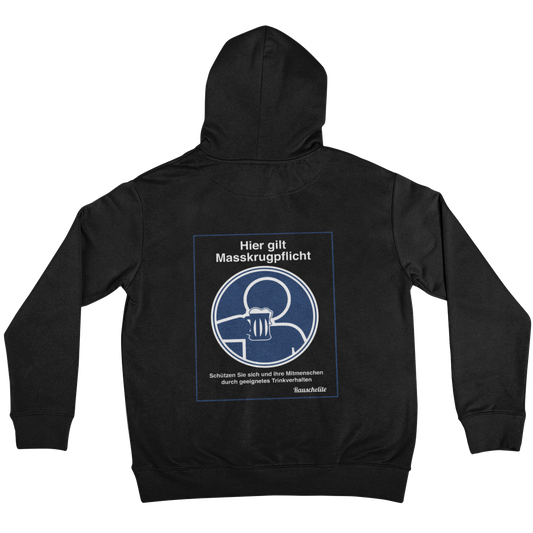 Masskrugpflicht Backprint | Unisex Hoodie