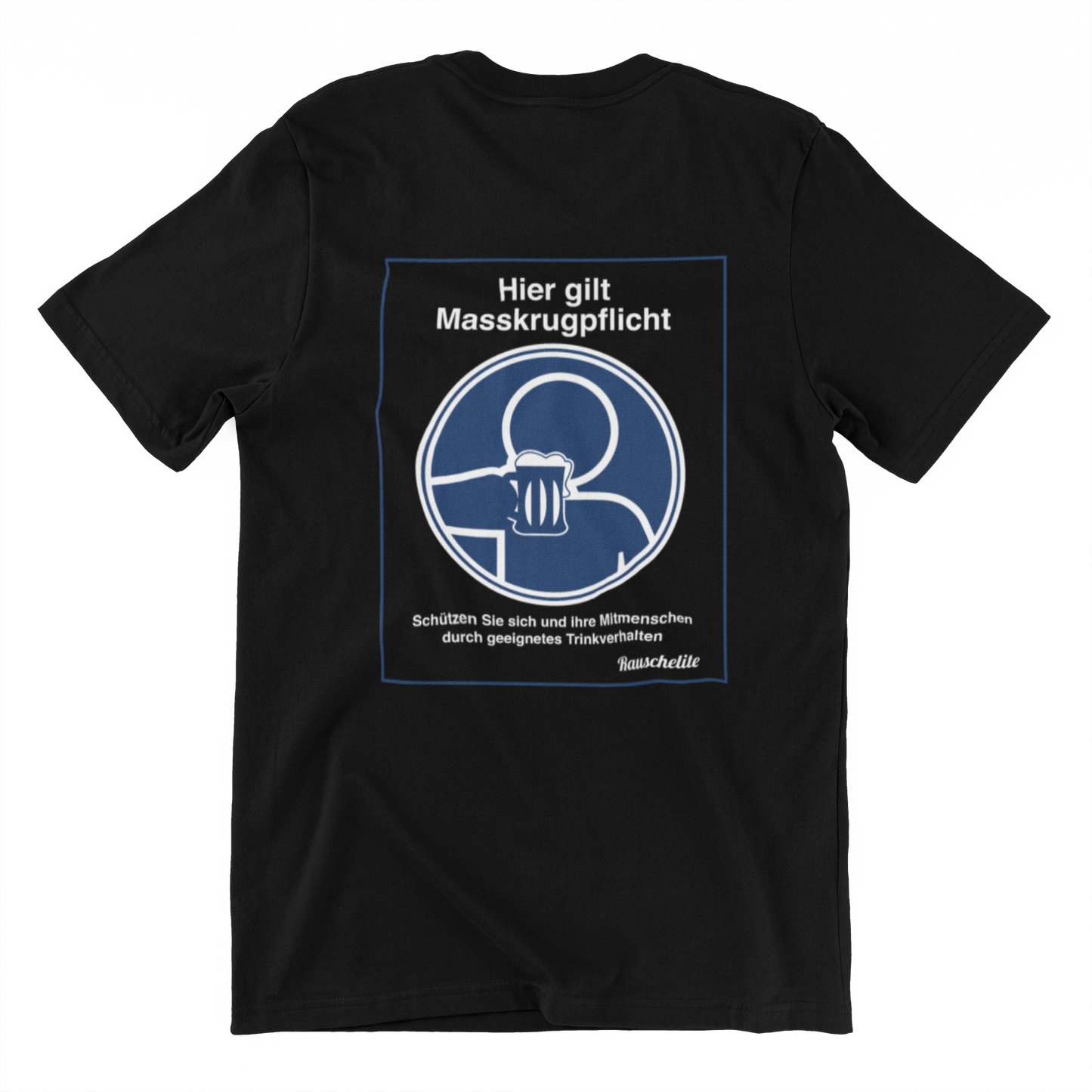 Masskrugpflicht Backprint |  Unisex Shirt