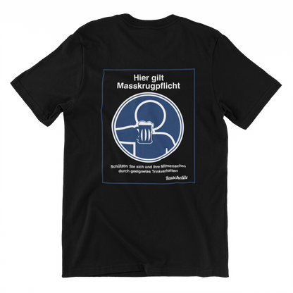 Masskrugpflicht Backprint |  Unisex Shirt