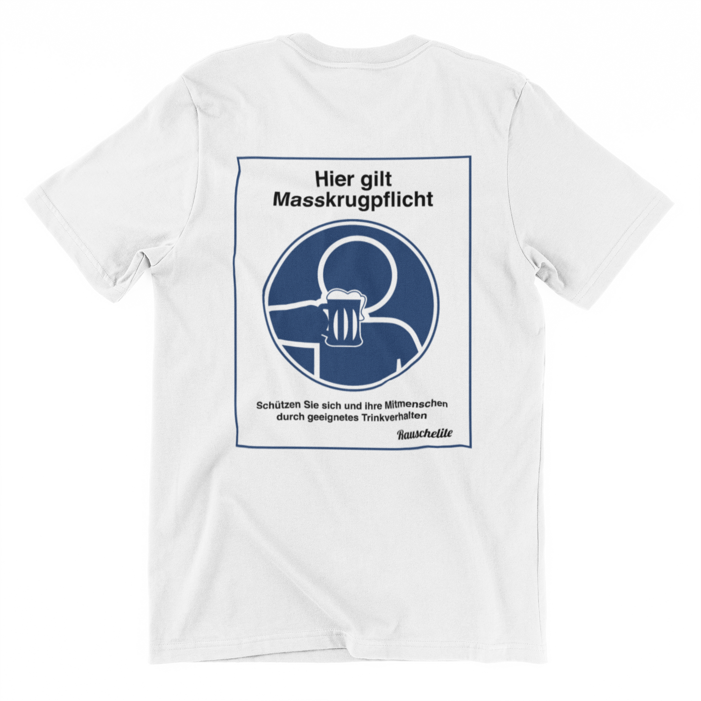 Masskrugpflicht Backprint |  Unisex Shirt