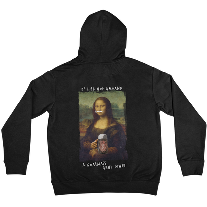 Mona Lisa Goaßmass  Backprint |  Unisex Hoodie