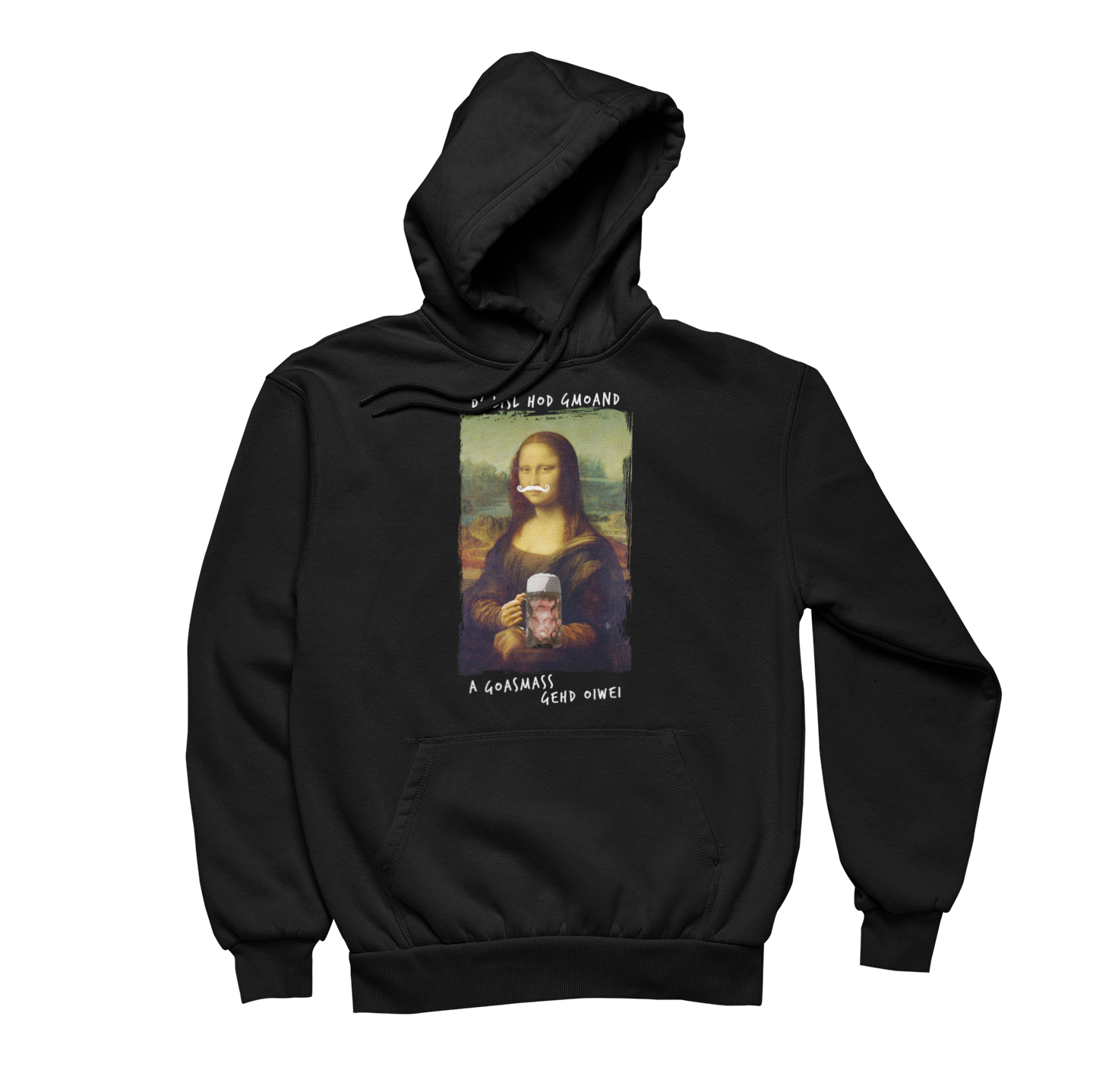 Mona Lisa Goaßmass  | Unisex Hoodie