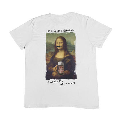 Mona Lisa Goaßmass Backprint | Unisex Shirt