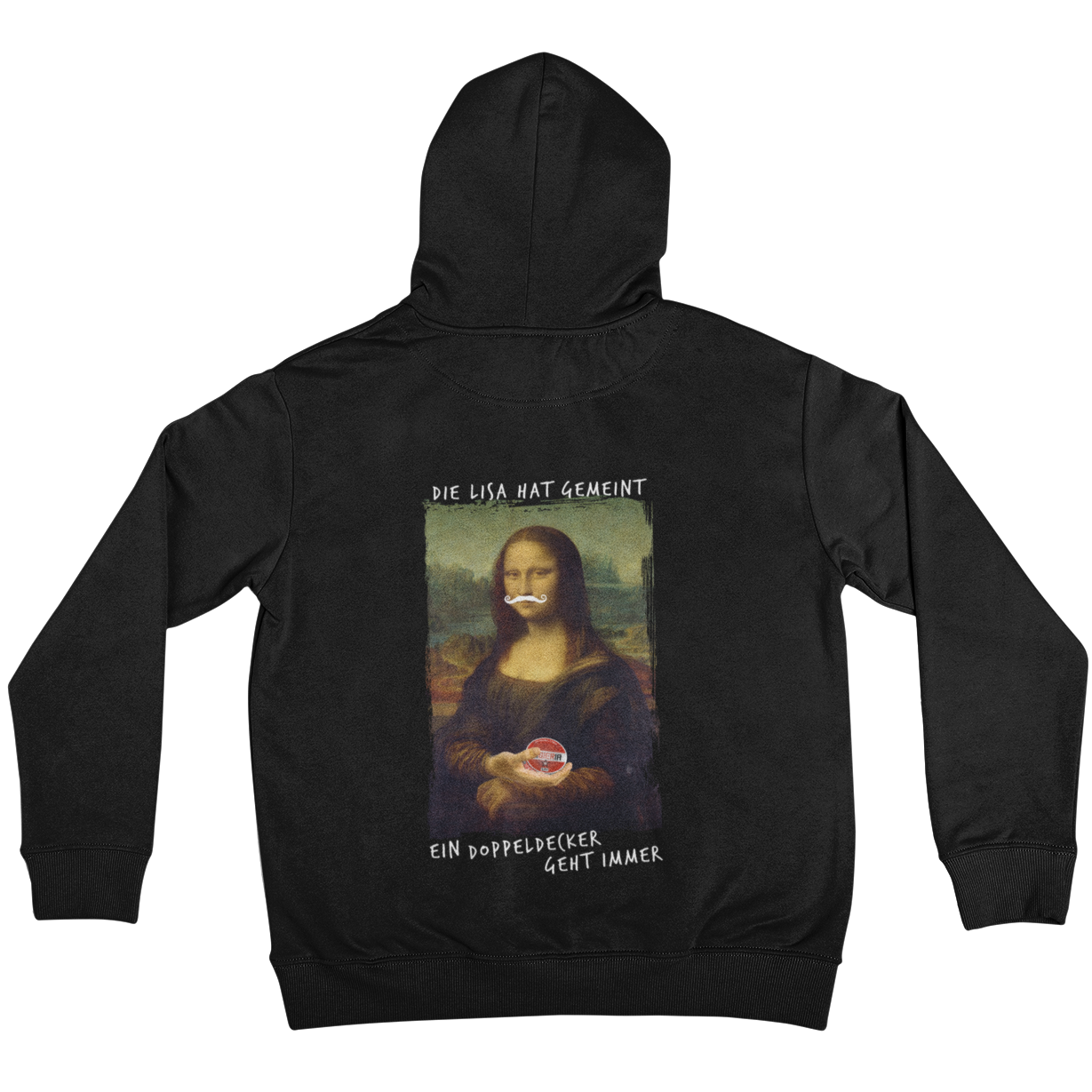 Mona Lisa Snus   Backprint | Unisex Hoodie