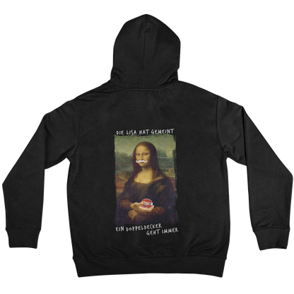 Mona Lisa Snus   Backprint | Unisex Hoodie