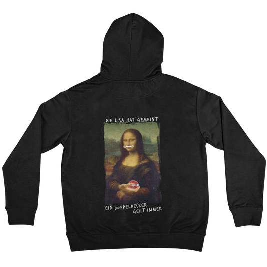 Mona Lisa Snus   Backprint | Unisex Hoodie