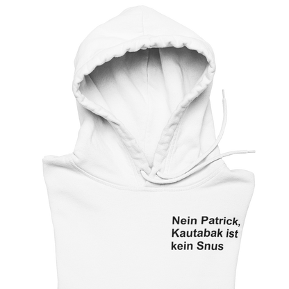 Nein Patrick | Brustpring  Unisex Hoodie