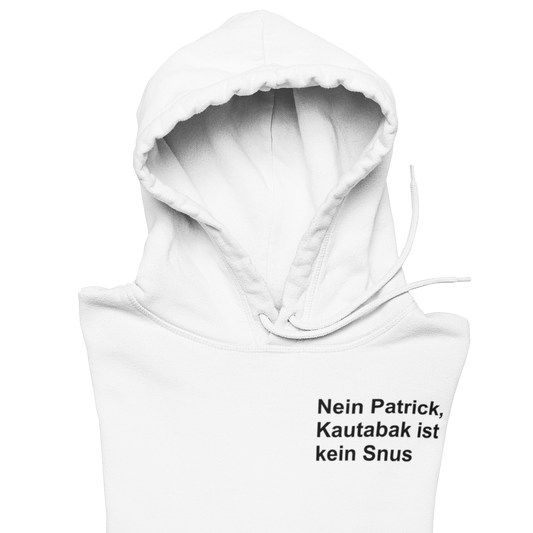 Nein Patrick | Brustpring  Unisex Hoodie