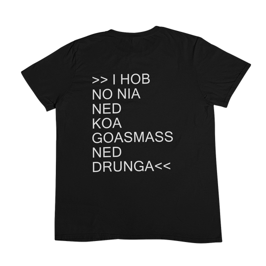 Goasmass ned drunga  Backprint | Unisex Shirt