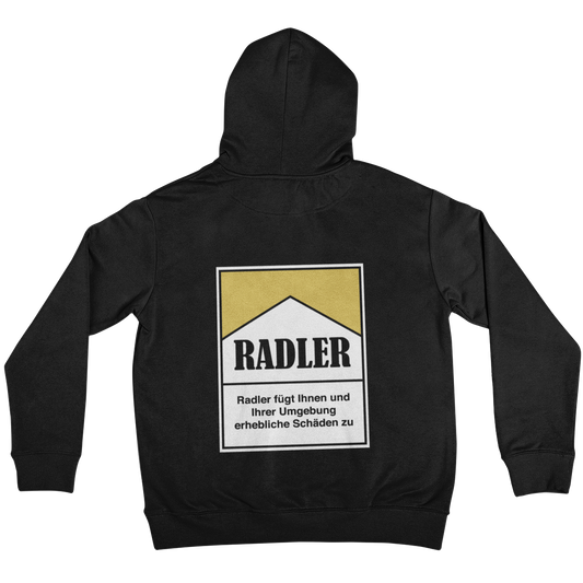 Zigarettenschachtel Radler Backprint |  Unisex Hoodie