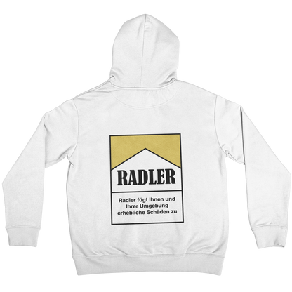 Zigarettenschachtel Radler Backprint |  Unisex Hoodie