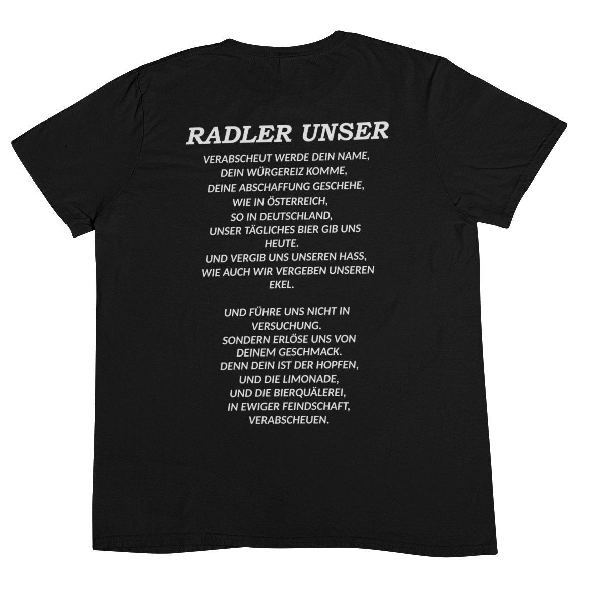 Radler Unser Backprint | Unisex Shirt