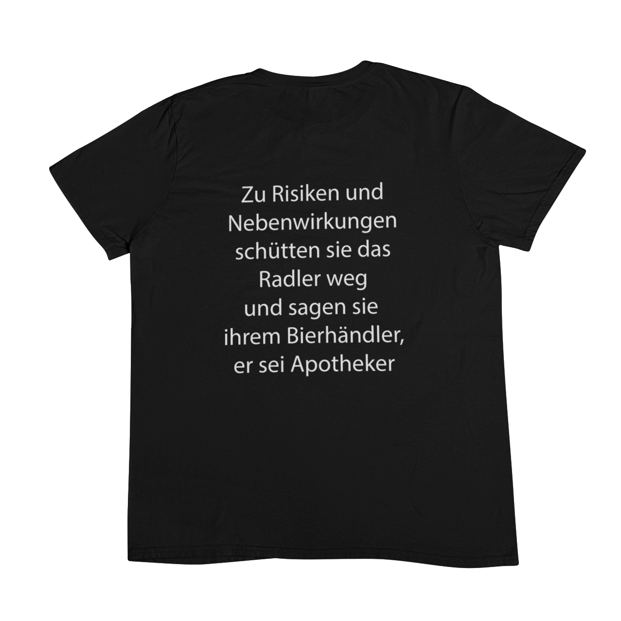 Zu Risiken Backprint | Unisex Shirt