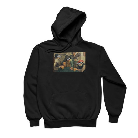Schere Stein Paar Bier | Unisex Hoodie