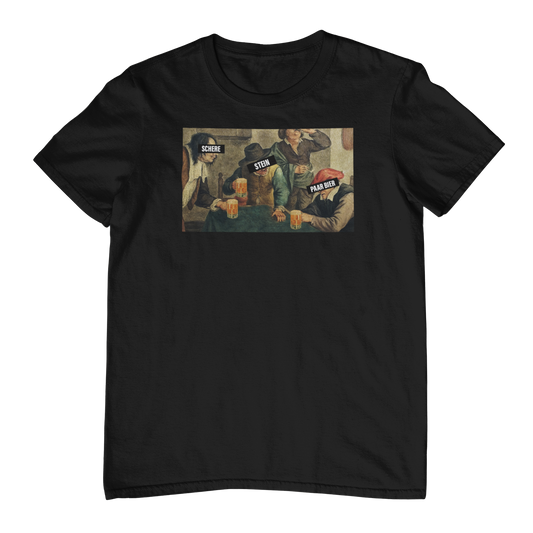 Schere Stein Paar Bier |  Unisex Shirt