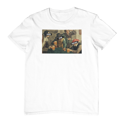 Schere Stein Paar Bier |  Unisex Shirt