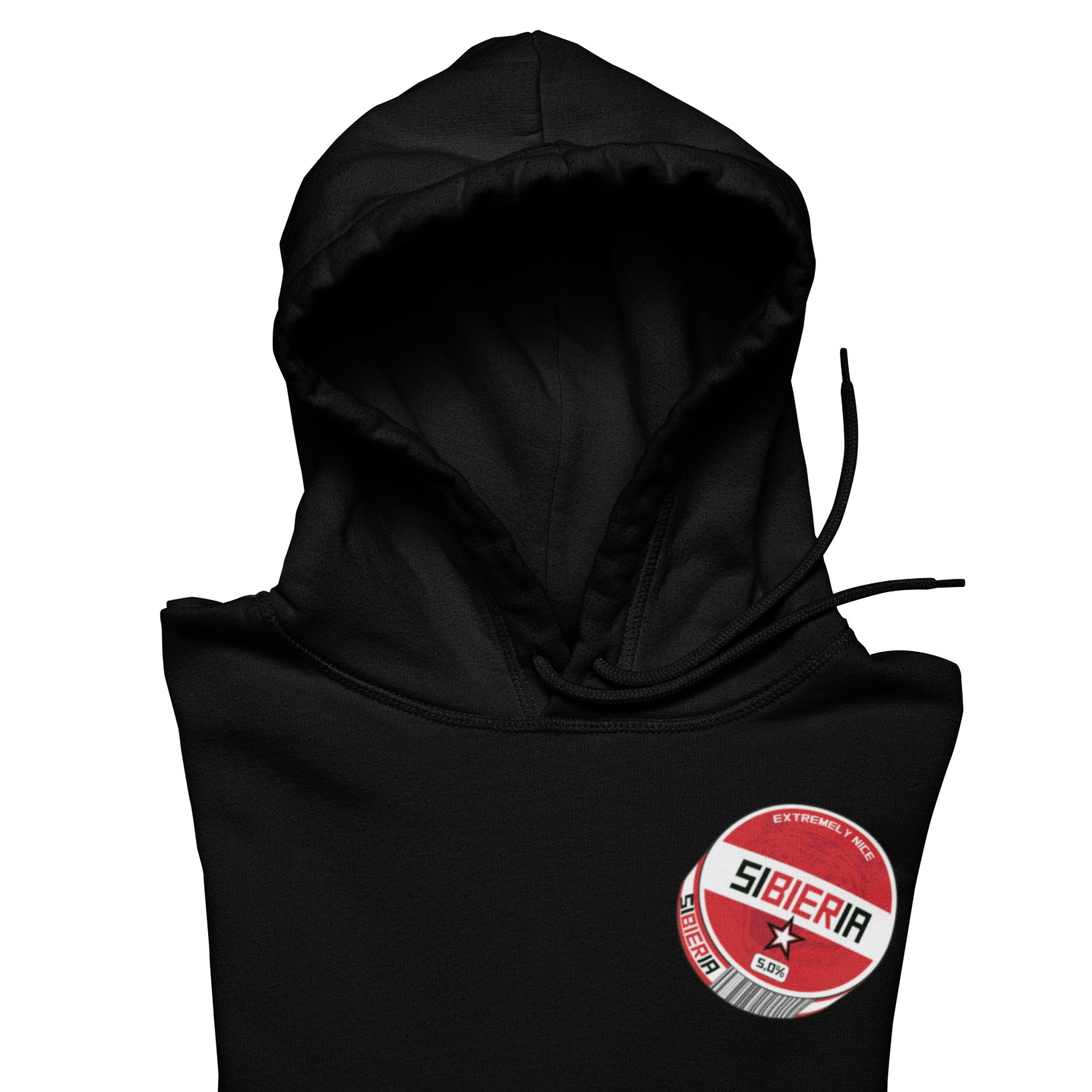 Sibieria Rot   Brustprint | Unisex Hoodie