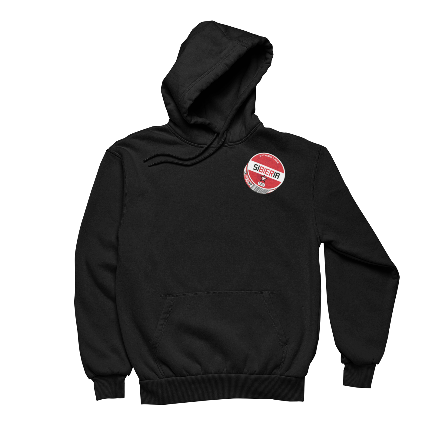 Sibieria Rot   Brustprint | Unisex Hoodie