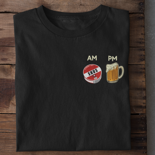 Snus und Bier Brustprint |  Unisex Shirt