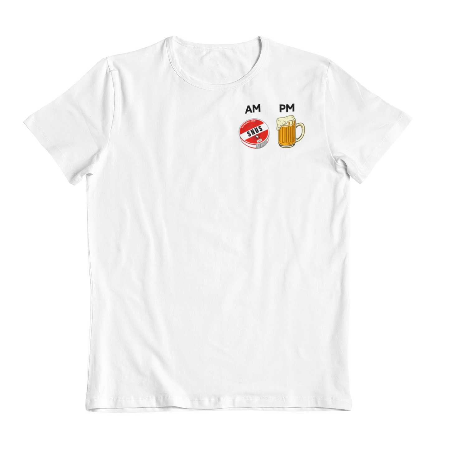 Snus und Bier Brustprint |  Unisex Shirt