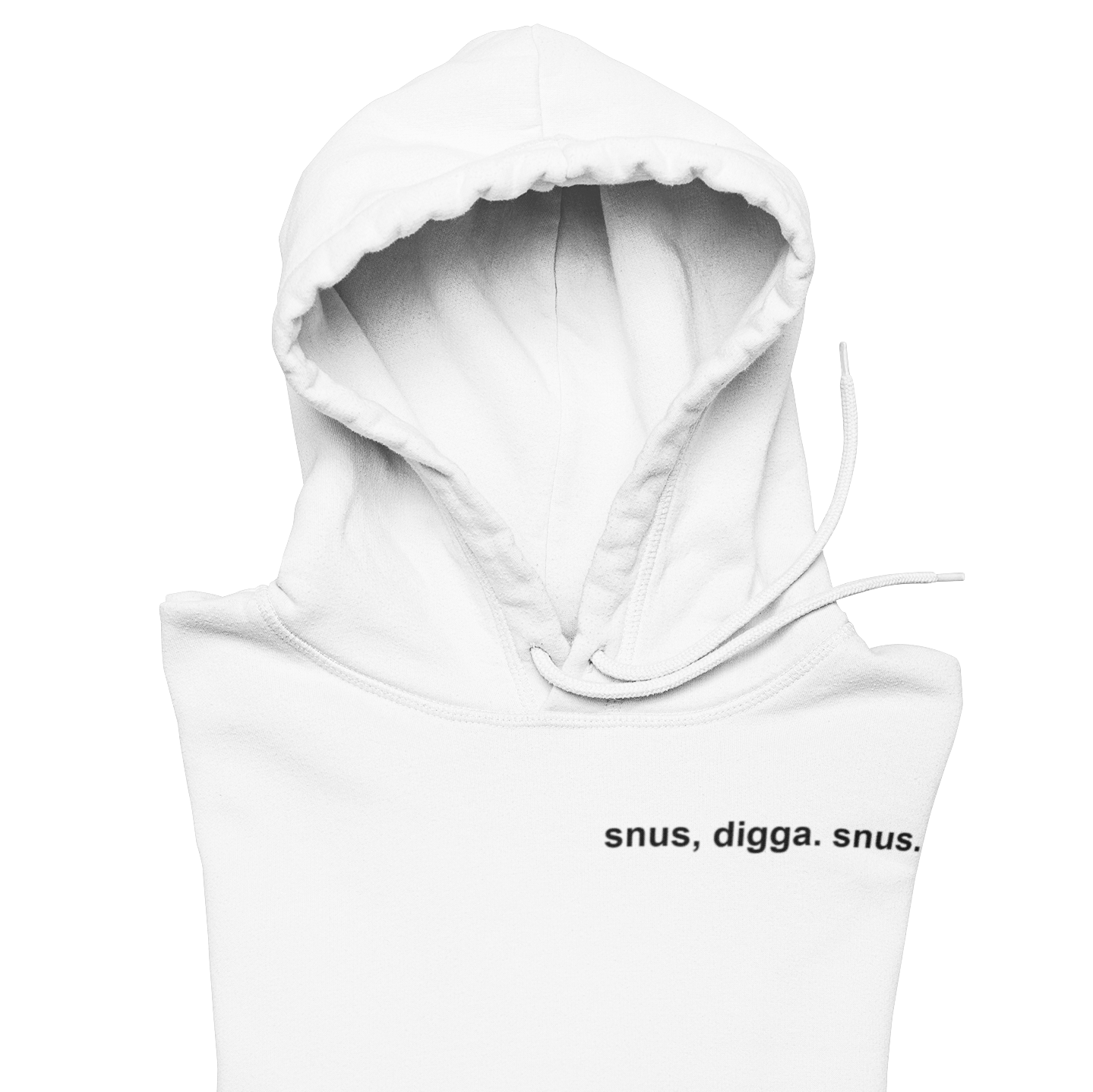 digga snus  Brustprint| Unisex Hoodie