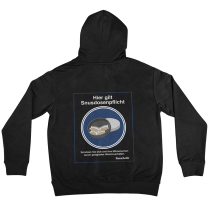 Snusdosenpflicht  Backprint  | Unisex Hoodie