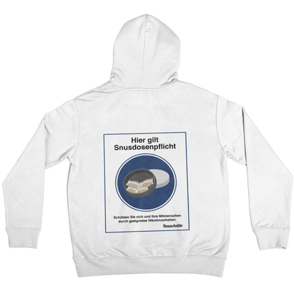 Snusdosenpflicht  Backprint  | Unisex Hoodie