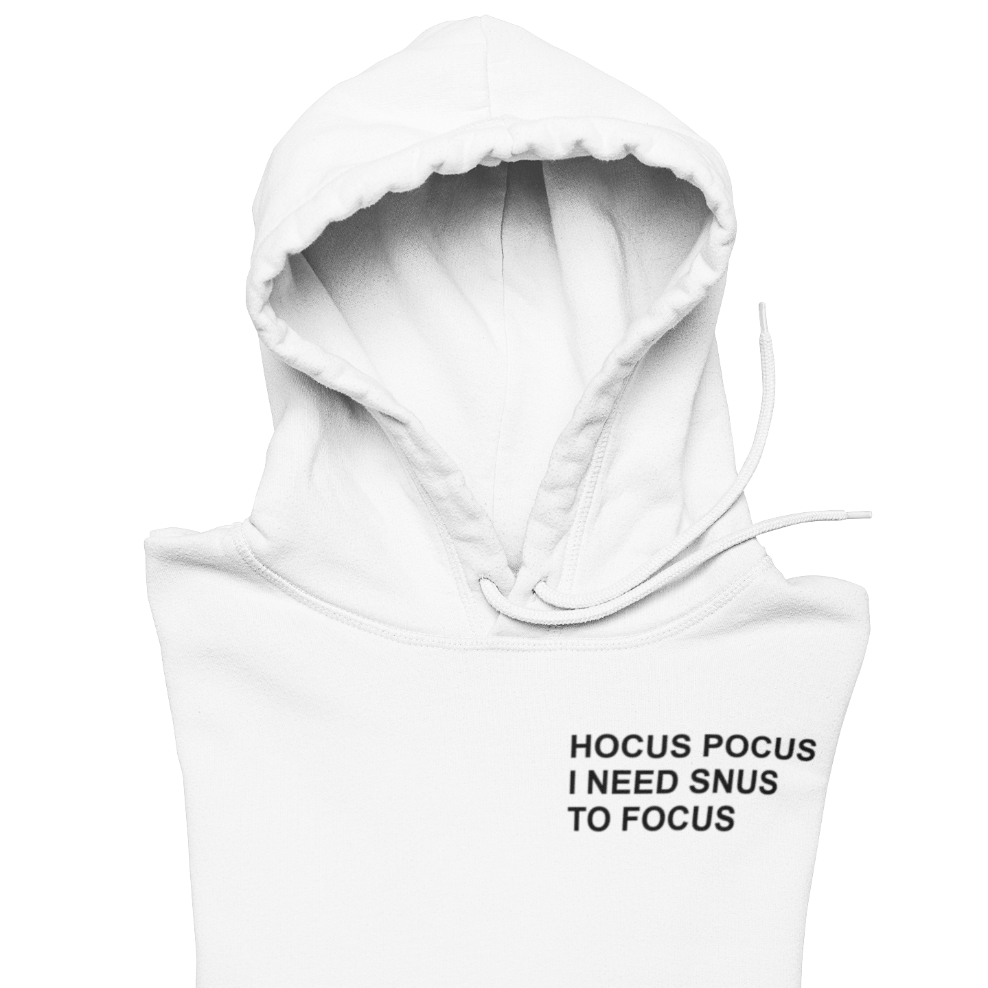 Snus to Focus  Brustprint | Unisex Hoodie