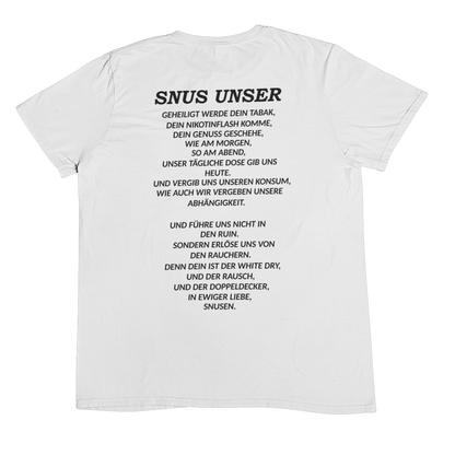 Snus Unser Backprint | Unisex Shirt