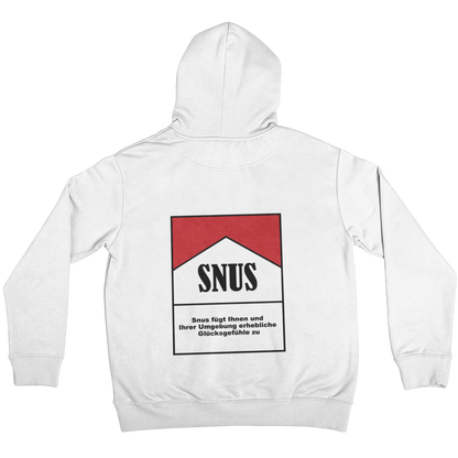 Zigarettenschachtel Snus  Backprint |  Unisex Hoodie