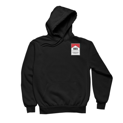 Zigarettenschachtel Snus   Brustprint|  Unisex Hoodie