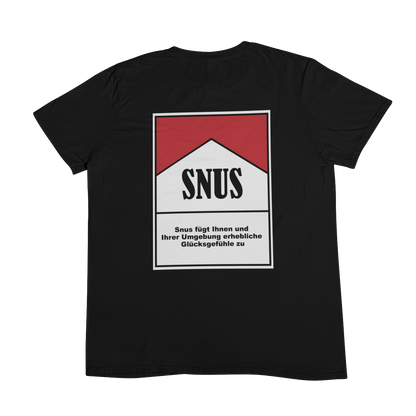 Zigarettenschachtel Snus  | Unisex Shirt Backprint