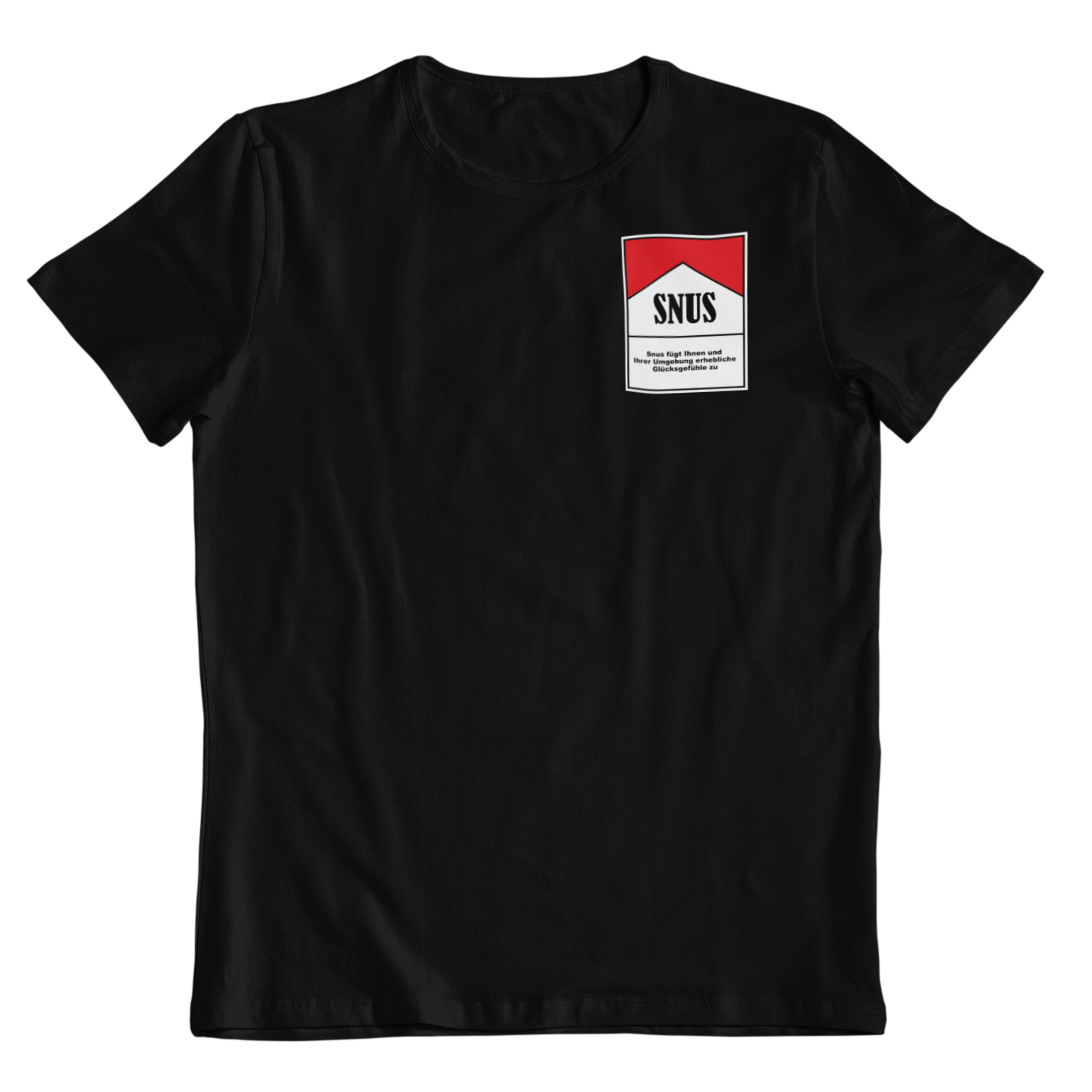 Zigarettenschachtel  Snus  Brustprint | Unisex Shirt