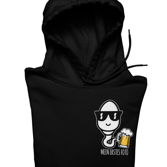 Erstes Foto Brustprint | Unisex Hoodie